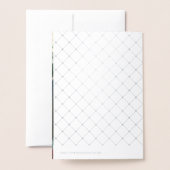 Interlocked Rings - Gevouwen Uitnodiging van de br (Met envelop)