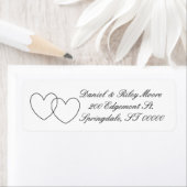 "Interlocking Hearts" Labels (Insitu)