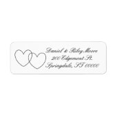 "Interlocking Hearts" Labels (Voorkant)