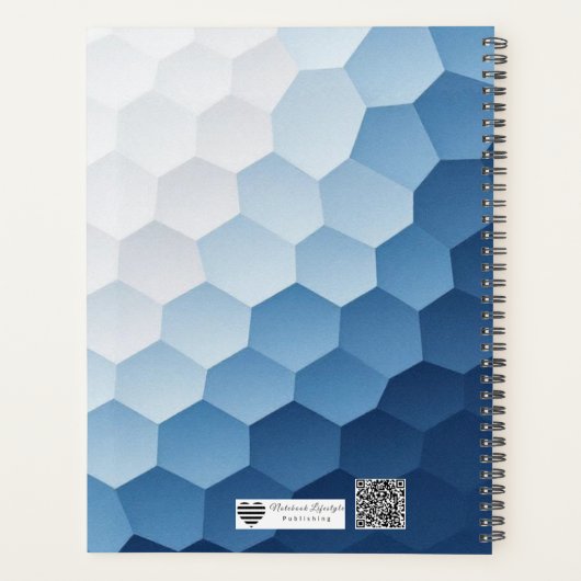 Interlocking Hexagon Pattern Planner (Achterkant)
