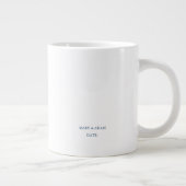 Interlocking Rings- Minimalist Union Mug Gift Grote Koffiekop (Rechts)