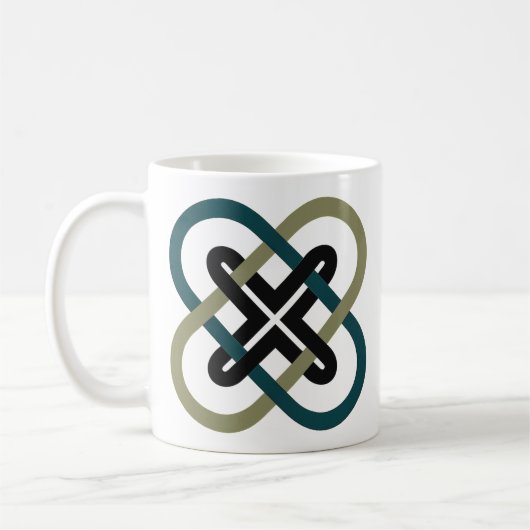 Interlocking X Classic Mug Koffiemok (Links)