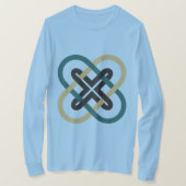 Interlocking X Men's Long Sleeve T-Shirt (Design voorkant)