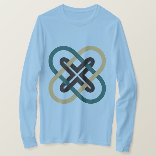 Interlocking X Men's Long Sleeve T-Shirt (Design voorkant)