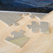 Interlokaal reizigerstrein Jigzaag Puzzle Legpuzzel (Zijkant)