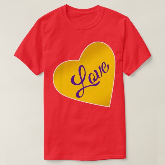 InterLove Heart T-shirt (Design voorkant)