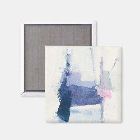 Interlude | Abstract in blauw Magneet (Voorkant / Achterkant)