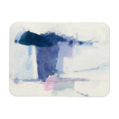 Interlude | Abstract in blauw Magneet (Horizontaal)