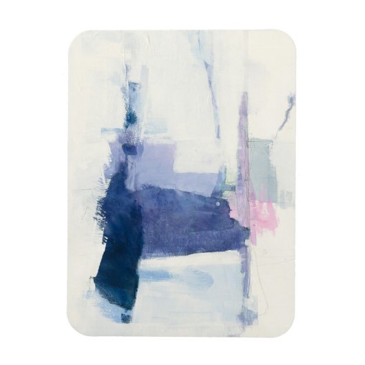Interlude | Abstract in blauw Magneet (Verticaal)