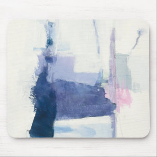 Interlude Abstract in blauw Muismat
