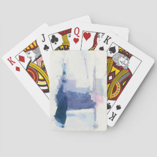 Interlude   Abstract in blauw Pokerkaarten