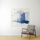 Interlude | Abstract in blauw Wandkleed (In situ)