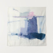 Interlude | Abstract in blauw Wandkleed (Voorkant)