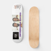 INTERLUDE GELUID SKATEBOARD / JMT SKATEBOARDS (Voorkant)