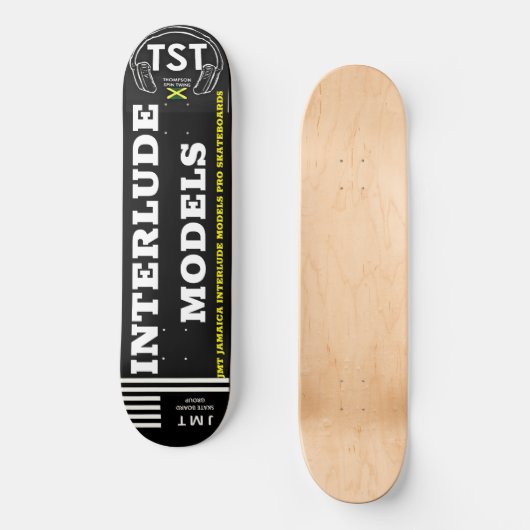 INTERLUDE MODELLEN 8 1/4" Skateboard Deck (Voorkant)