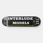 INTERLUDE MODELLEN 8 1/4" Skateboard Deck (Horizontaal)