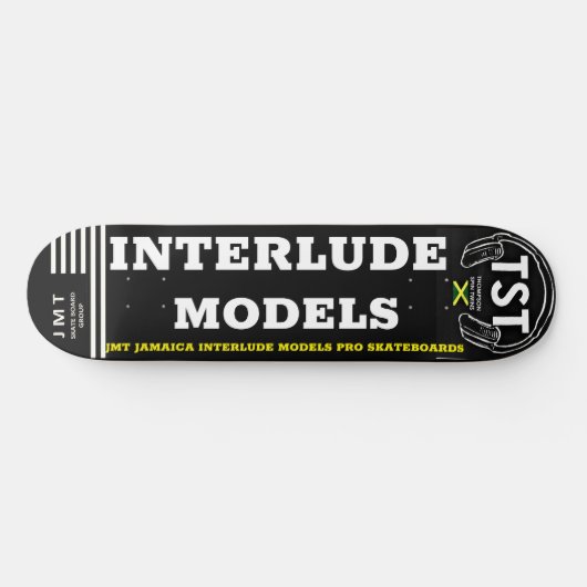 INTERLUDE MODELLEN 8 1/4" Skateboard Deck (Horizontaal)