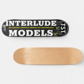 INTERLUDE MODELLEN 8 1/4" Skateboard Deck (Horizontaal)