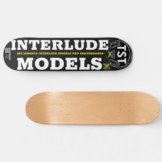 INTERLUDE MODELLEN 8 1/4" Skateboard Deck (Horizontaal)