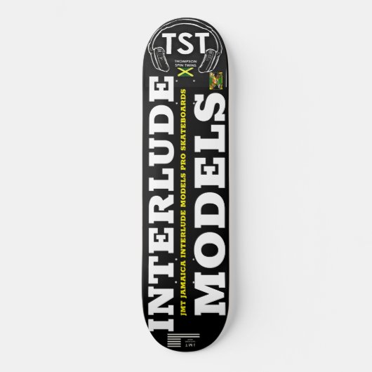 INTERLUDE MODELLEN 8 1/4" Skateboard Deck (Voorkant)