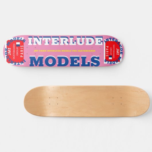INTERLUDE MODELLEN 8 1/4" Skateboard Deck (Horizontaal)