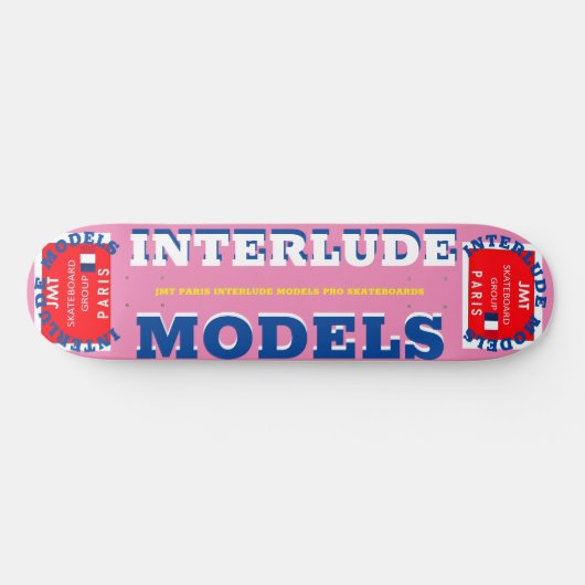 INTERLUDE MODELLEN 8 1/4" Skateboard Deck (Horizontaal)