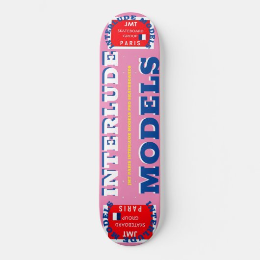 INTERLUDE MODELLEN 8 1/4" Skateboard Deck (Voorkant)