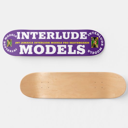 INTERLUDE MODELLEN 8 1/4" Skateboard Deck (Horizontaal)