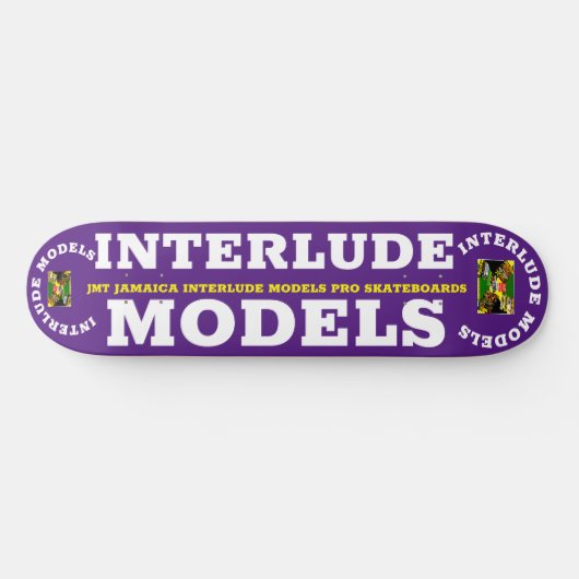 INTERLUDE MODELLEN 8 1/4" Skateboard Deck (Horizontaal)