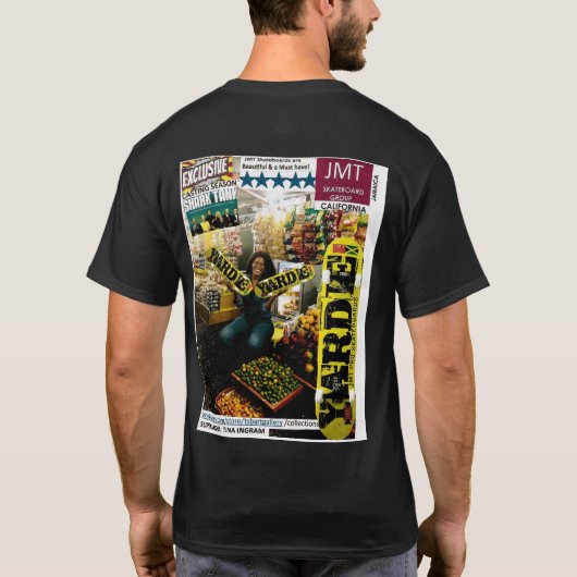 INTERLUDE MODELLEN Basic Donker T-shirt (Achterkant)