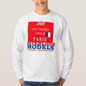 INTERLUDE MODELLEN Basic T-shirt met lange mouwen (Voorkant)