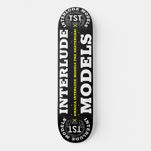 INTERLUDE MODELLEN JMT 8 1/4" Skateboard Deck (Voorkant)