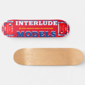 INTERLUDE MODELLEN JMT 8 1/4" Skateboard Deck (Horizontaal)
