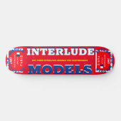 INTERLUDE MODELLEN JMT 8 1/4" Skateboard Deck (Horizontaal)