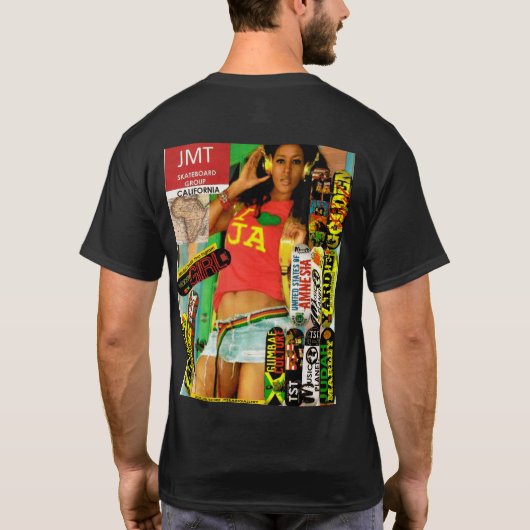 INTERLUDE MODELLEN JMT Basic Donker T-shirt (Achterkant)