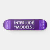 INTERLUDE MODELLEN /JMT SKATEBOARD/IPIXTURES SKATE PERSOONLIJK SKATEBOARD (Horizontaal)