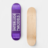 INTERLUDE MODELLEN /JMT SKATEBOARD/IPIXTURES SKATE PERSOONLIJK SKATEBOARD (Voorkant)