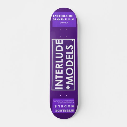 INTERLUDE MODELLEN /JMT SKATEBOARD/IPIXTURES SKATE PERSOONLIJK SKATEBOARD (Voorkant)