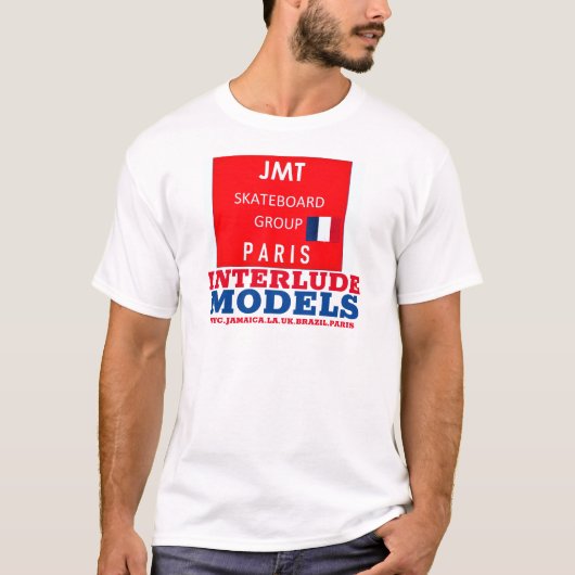 INTERLUDE MODELLEN MANNEN T-SHIRT (Voorkant)