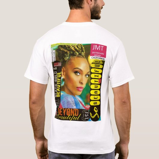 INTERLUDE MODELLEN PARIJS MANNEN T-SHIRT (Achterkant)