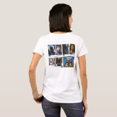 INTERLUDE MODELS Dames Basic T-Shirt (Achterkant volledig)