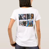 INTERLUDE MODELS Dames Basic T-Shirt (Achterkant)