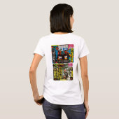 INTERLUDE MODELS Dames Basic T-Shirt (Achterkant volledig)