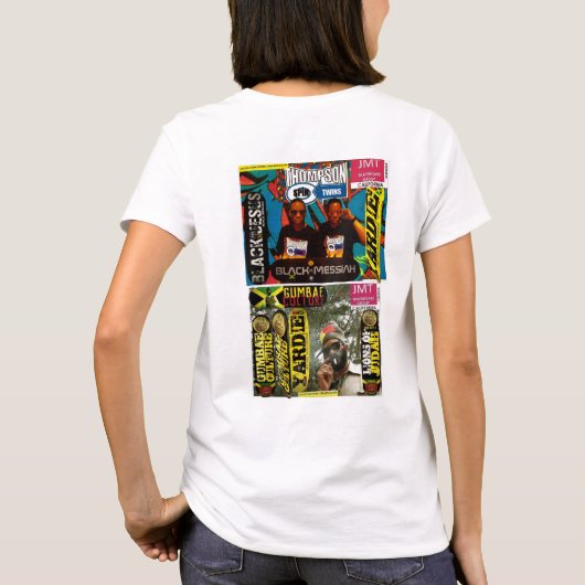 INTERLUDE MODELS Dames Basic T-Shirt (Achterkant)