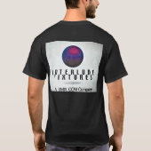 INTERLUDE MODELS JMT Basic Donkere T-Shirt (Achterkant)