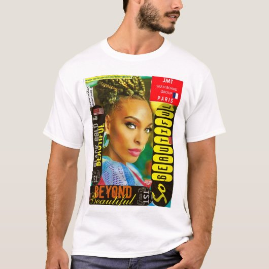 INTERLUDE MODELS PARIS Heren Basic T-shirt (Voorkant)
