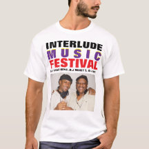 INTERLUDE MUSIC FESTIVAL. Heren Basic T-shirt