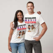 INTERLUDE MUSIC FESTIVAL. Heren Basic T-shirt (Unisex)