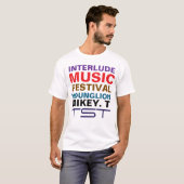 INTERLUDE MUSIC FESTIVAL. YL MTMen's Basic T-Shirt (Voorkant volledig)