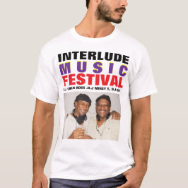 INTERLUDE MUZIEKFESTIVAL. Heren Basic T-Shirt